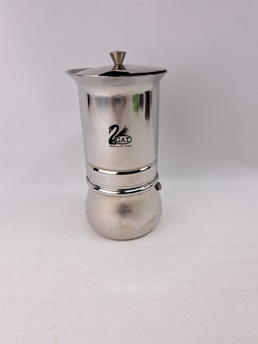 GAT Stainless Steel Moka Pot Stovetop Coffee Maker Italian Espresso Maker